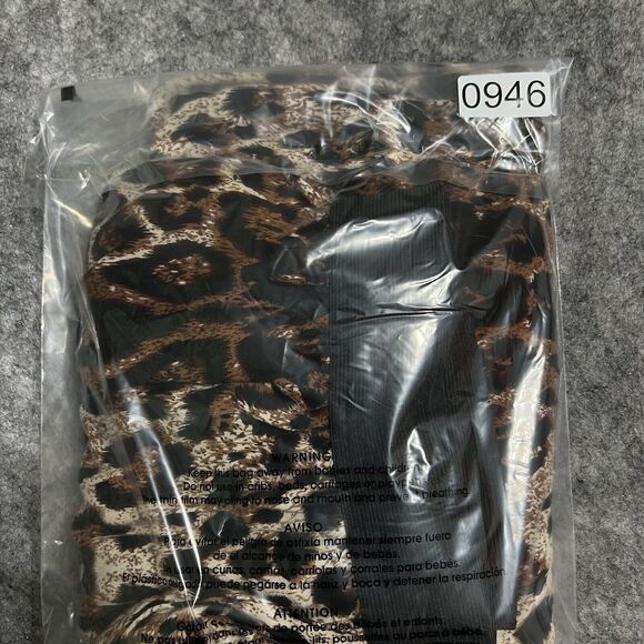 TOXIK3 Leopard Print Maxi Skirt Women's 1X Multi Elastic Waist Long - Picture 13 of 14